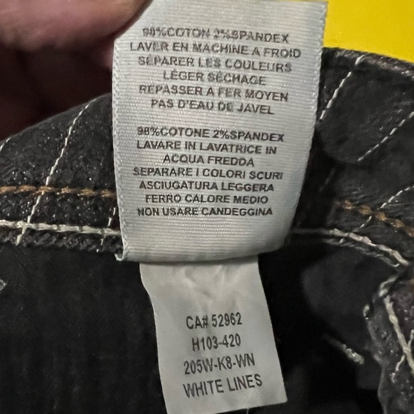 NWT $188 Habitual | Pinstripe Bootcut Flare Jeans - Picture 11 of 11